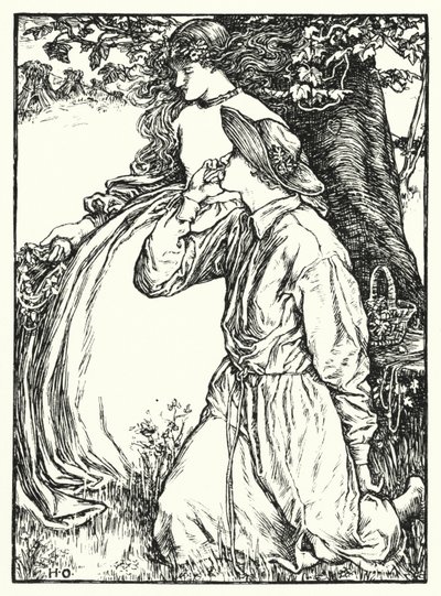 Shakespeares sonetter, Sonnet XCI (litho) av Henry Ospovat