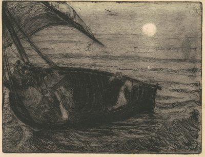 Kristus går på vannet av Henry Ossawa Tanner