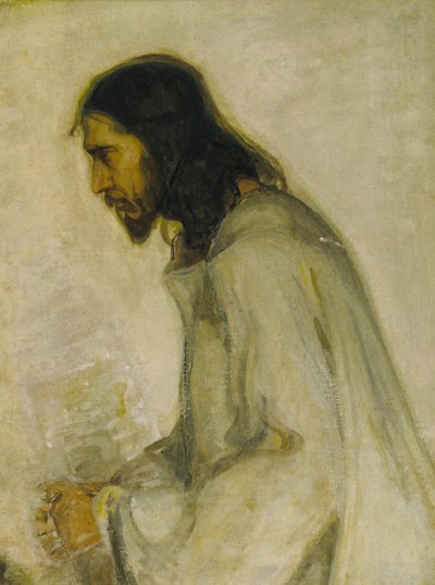Frelseren, ca. 1900-1905. av Henry Ossawa Tanner