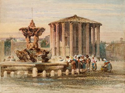 Fontene i Roma av Henry Parsons Riviere