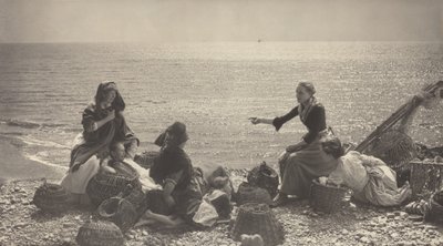 Sladder på stranden av Henry Peach Robinson