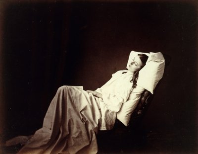 Hun fortalte aldri sin kjærlighet, 1857. av Henry Peach Robinson