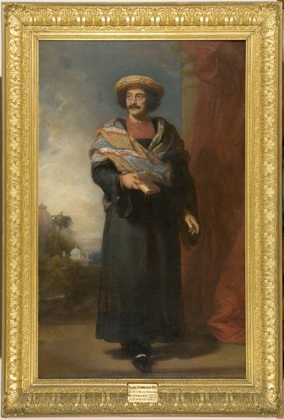 Portrett av Rammohun Roy (1774-1833) 1832 (olje på lerret) av Henry Perronet Briggs