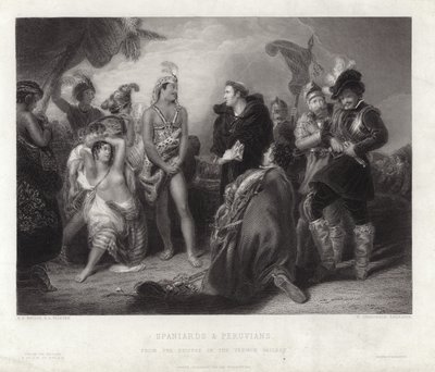 spanjoler og peruanere av Henry Perronet Briggs