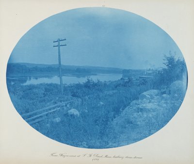 Fra Wagon Road ved S. St. Paul, Minn. Ser nedstrøms av Henry Peter Bosse