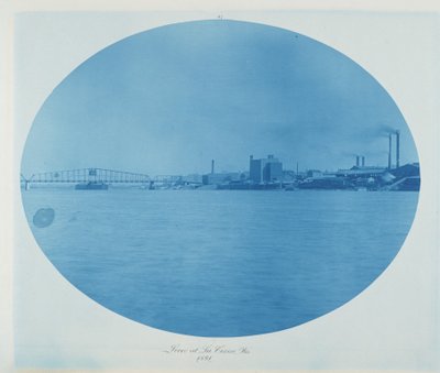 Levee på La Crosse, Wis. av Henry Peter Bosse