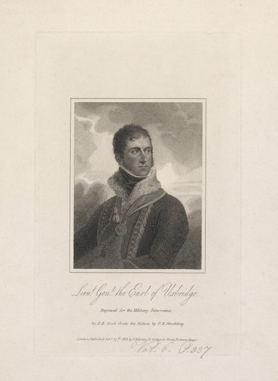Generalløytnant, Henry Paget, jarlen av Uxbridge av Henry R. Cook