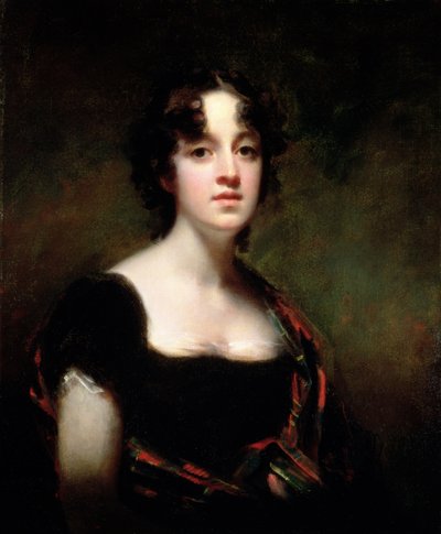 Fru Farquarson fra Finzean, 1800-1823 av Henry Raeburn