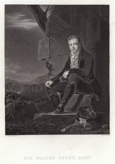 Portrett av Sir Walter Scott av Henry Raeburn