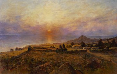 Fort Ross. Russisk-amerikansk kompani-oppgjør, ca. 1880 av Henry Raschen