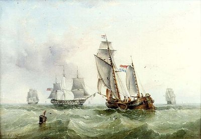 Nederlandsk og britisk shipping av Henry Redmore