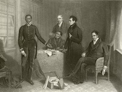 Jan Tzatzoe, Andries Stoffles, Rev Dr Philip og Rev Mess Read, Senior og Junior av Henry Room