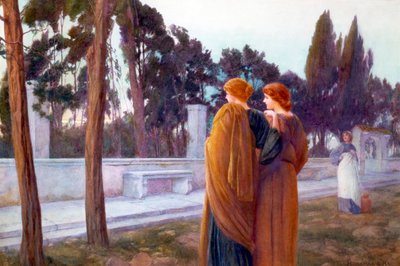 Dagen er over (maleri) av Henry Ryland