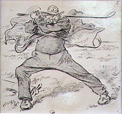 The Chaotic Golfer, illustrasjon fra 