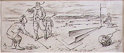 The Guided Golfer, illustrasjon fra 