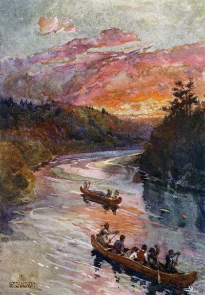 Reise på ferskvann av Henry Sandham