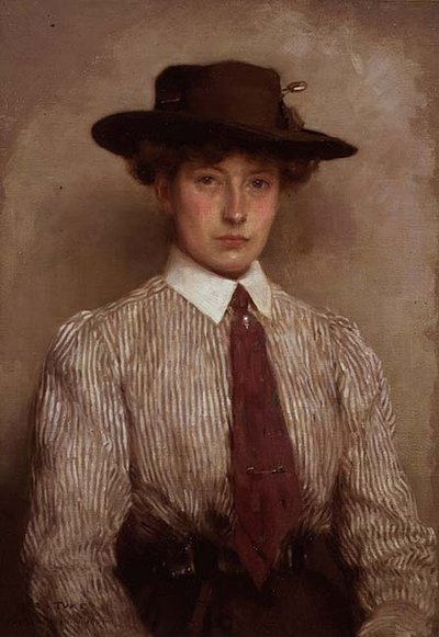Portrett av fru Hamilton av Henry Scott Tuke