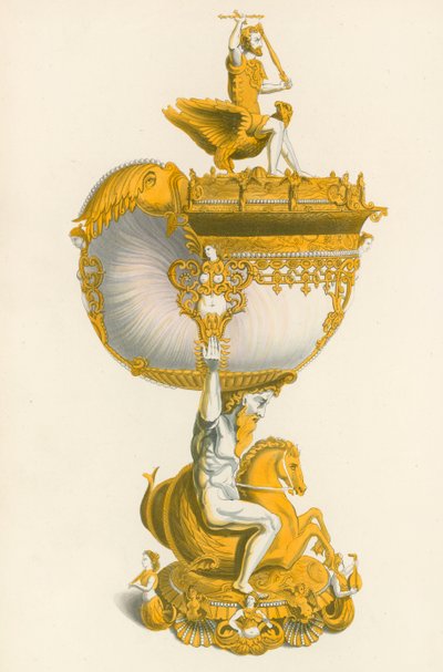Cup, i hennes Majestets samling i Windsor, ca 1530 av Henry Shaw