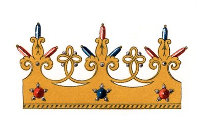 Design for en krone, 1843. av Henry Shaw