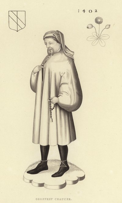 Geoffrey Chaucer av Henry Shaw