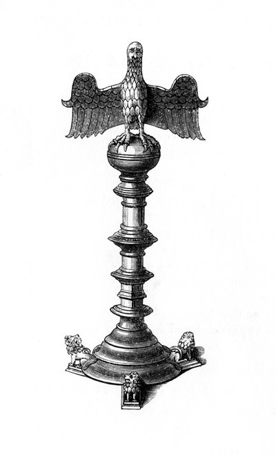 Talerstol, c1400-tallet, 1843. av Henry Shaw