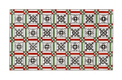 Ornamentalt fortau, 1400-tallet, 1843. av Henry Shaw