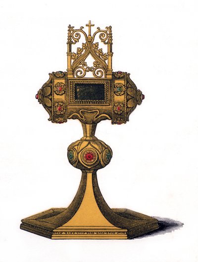 Relikvieskrin, 1400-tallet, 1843. av Henry Shaw