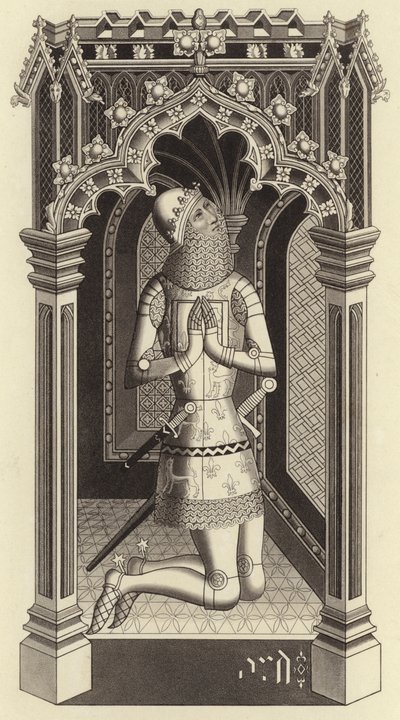 The Black Prince, ca 1355, fra St Stephen