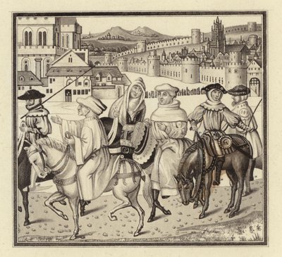 Pilgrimsreisen i Canterbury av Henry Shaw