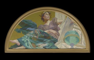 Muse of Astronomy, 1893 av Henry Siddons Mowbray
