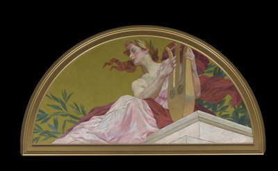 Muse of Lyric Poetry, 1893 av Henry Siddons Mowbray