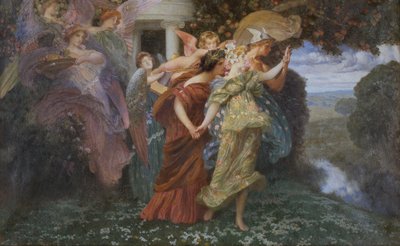 Persephones ekteskap, av Henry Siddons Mowbray