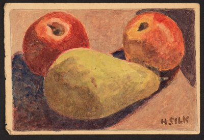 Epler og pærer, ca.1930 av Henry Silk