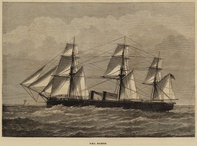 HMS Raleigh av Henry Spernon Tozer