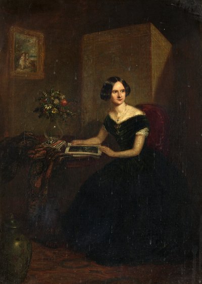 Portrait of a Lady (olje på lerret) av Henry Spurrier Parkman