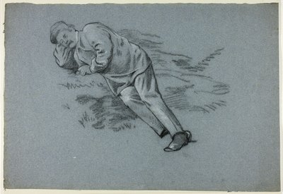 Sovende mann av Henry Stacy Marks