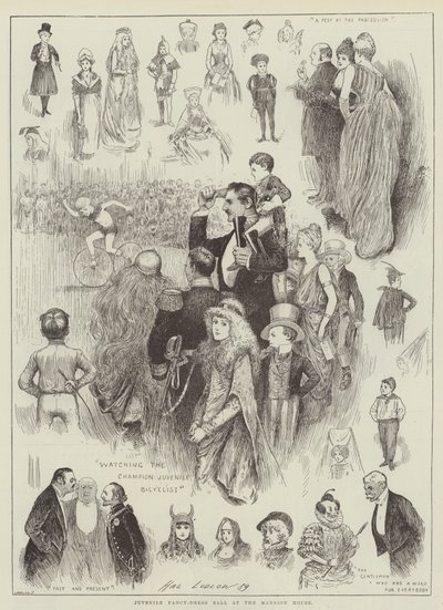 Juvenile Fancy-Dress Ball på Mansion House av Henry Stephen Ludlow