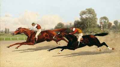 The Great ,000 Match - Entering the Last Furlong av Henry Stull