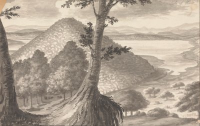 Lake of Vico av Henry Swinburne