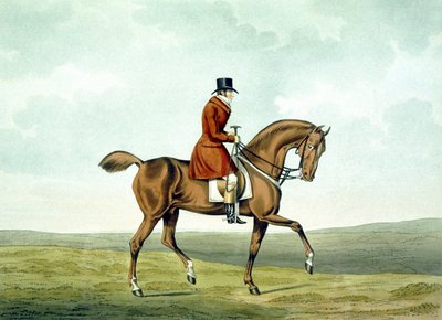 A Meltonian, As He Was, fra 'The Meltonians', gravert av George Hunt av Henry Thomas (after) Alken