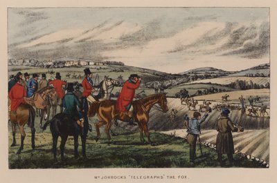 Illustrasjon for Jorrocks Jaunts and Jollities (farge litho) av Henry Thomas (after) Alken