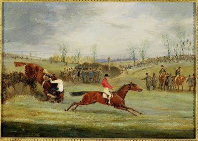 En hindring, en annen hekk av Henry Thomas Alken
