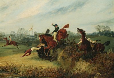 En hendelse i Lucas vintermøte av Henry Thomas Alken