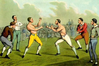 Bare knoke boksing av Henry Thomas Alken