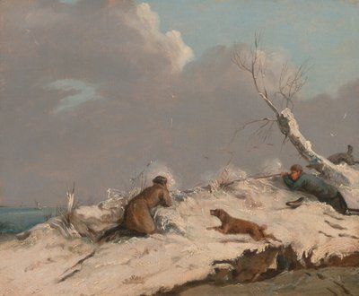 Andeskyting om vinteren av Henry Thomas Alken