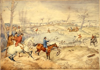 Jaktscener: Tally-Ho av Henry Thomas Alken