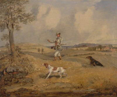 Rapphøneskyting, ca. 1825. av Henry Thomas Alken