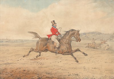 «Å ri til hest med vanskelighet» av Henry Thomas Alken