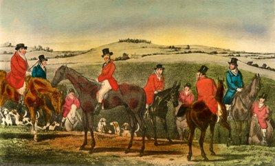 Utseendet til Swell overrasker Surrey-jakten, 1838 av Henry Thomas Alken