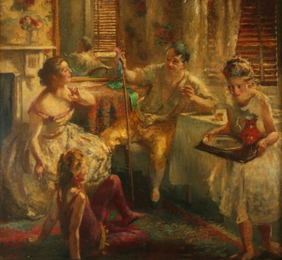Vandrende spillere av Henry Tonks